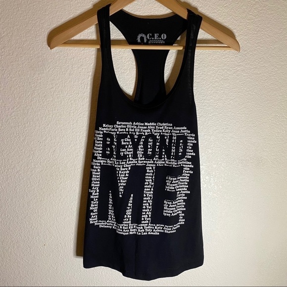 C.E.O Apparel Workout Razor back Top Size:S - Picture 2 of 4